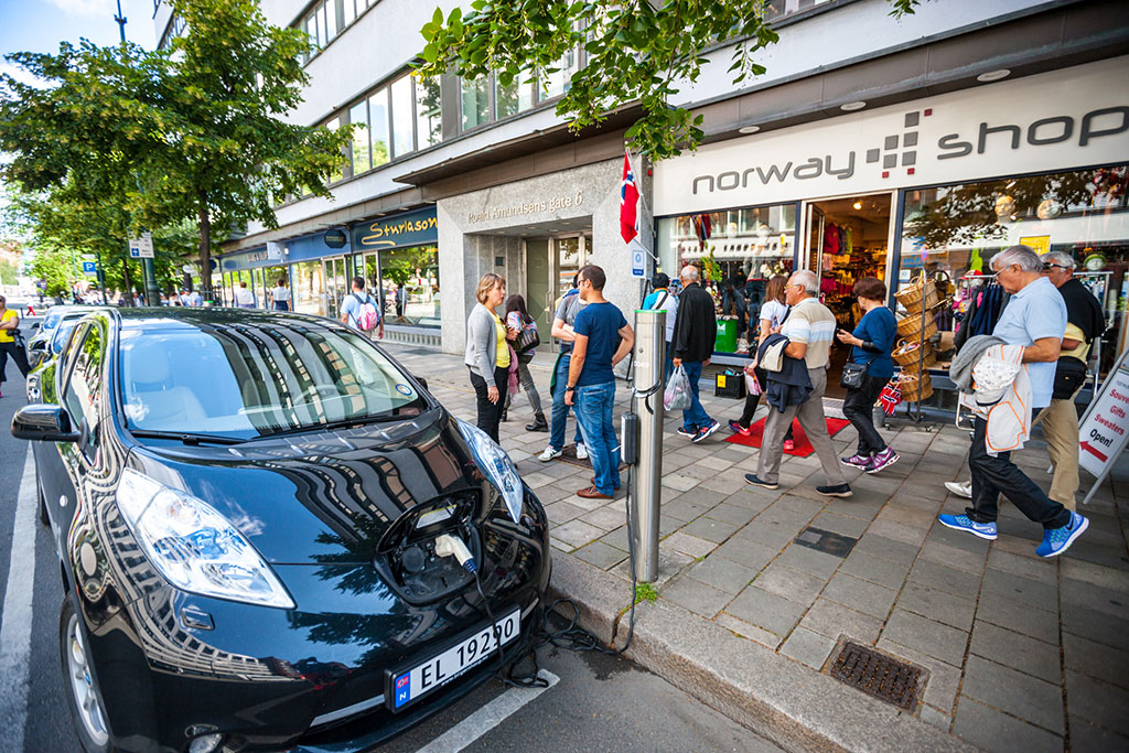 auto elettrica in Norvegia